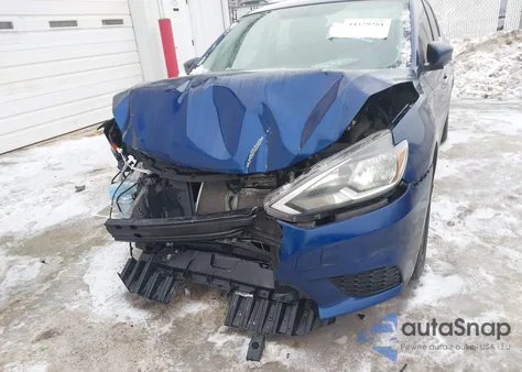 2017 Nissan Sentra S z USA, uszkodzony, nr VIN 3N1AB7AP0HY386037